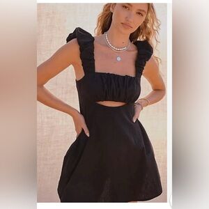 Free People Boom Boom Island Mini Dress. NWOT. Xs